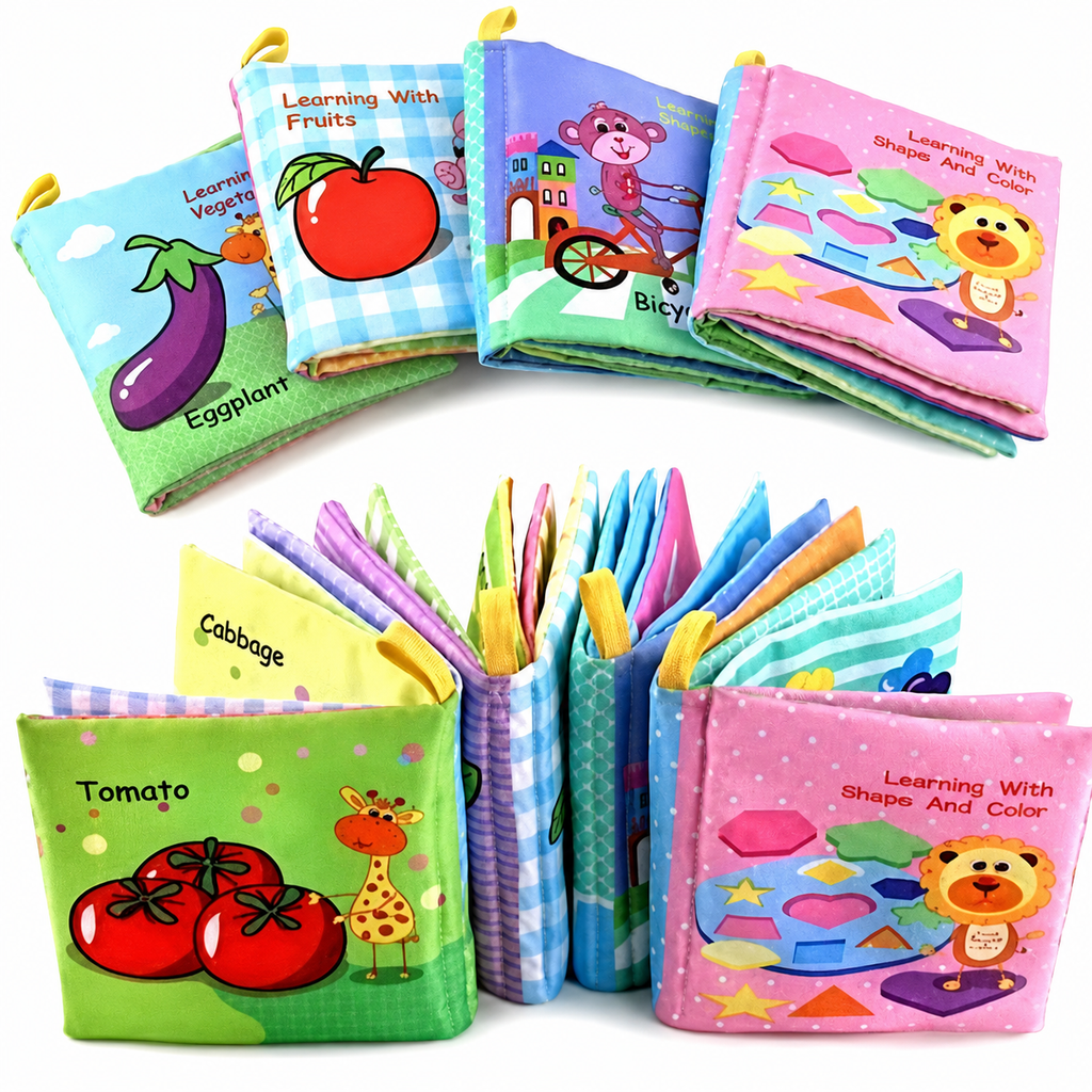 Soft Montessori Book Set