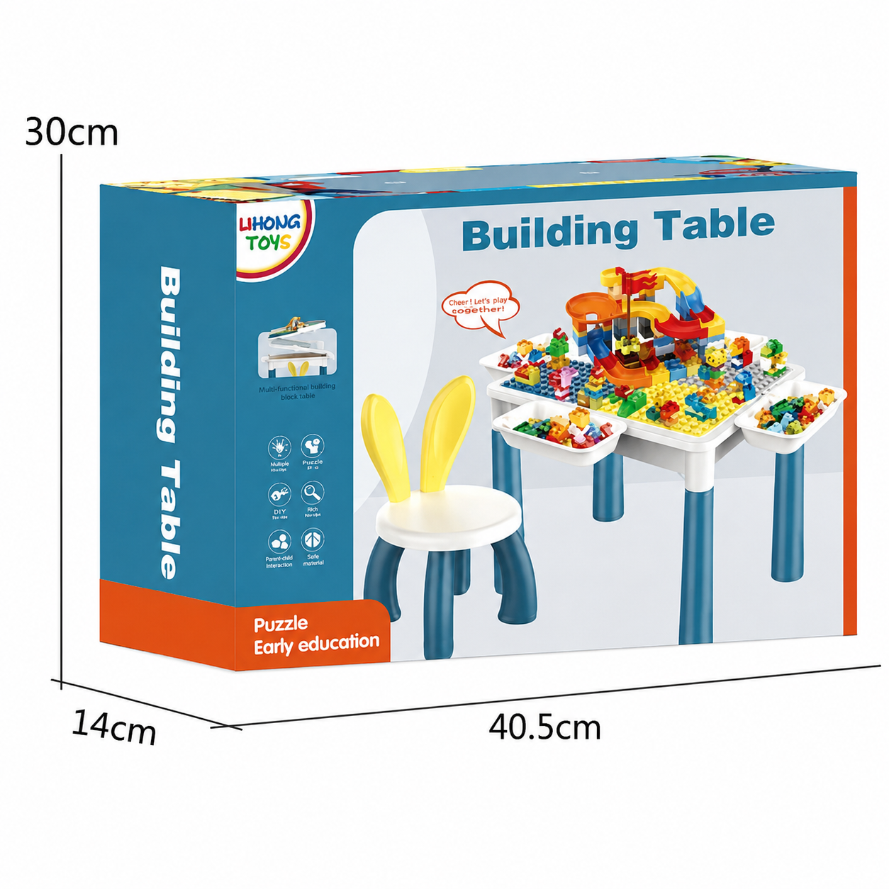 Build & Play Brick Table