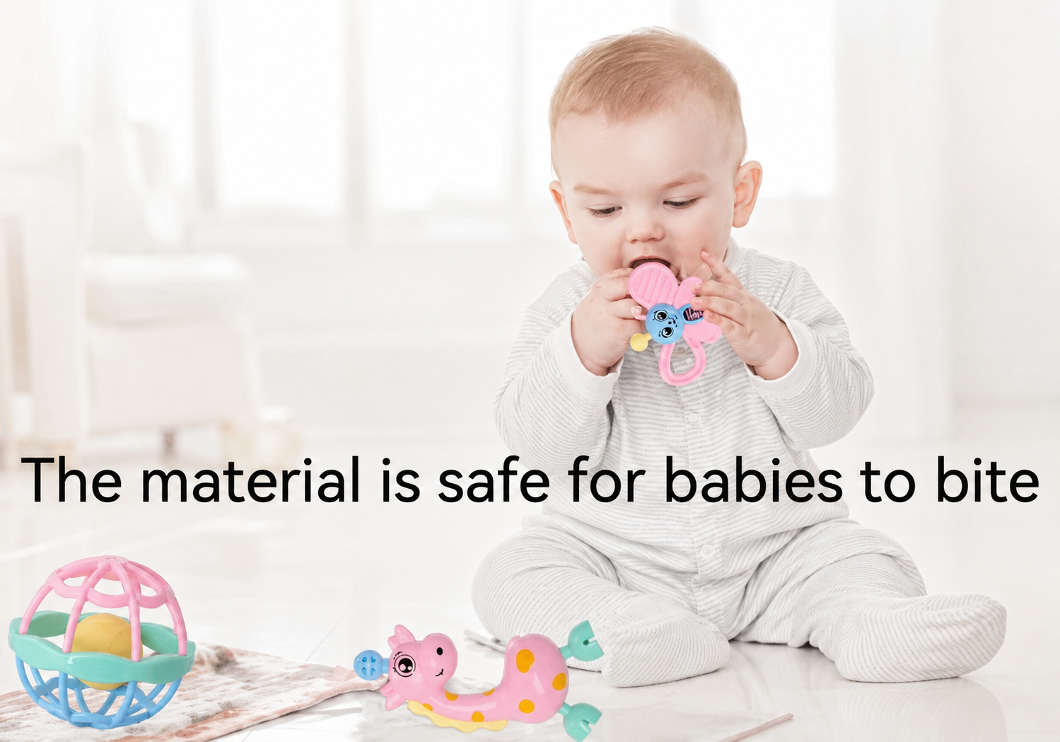 11-Piece Rattle & Teether Box