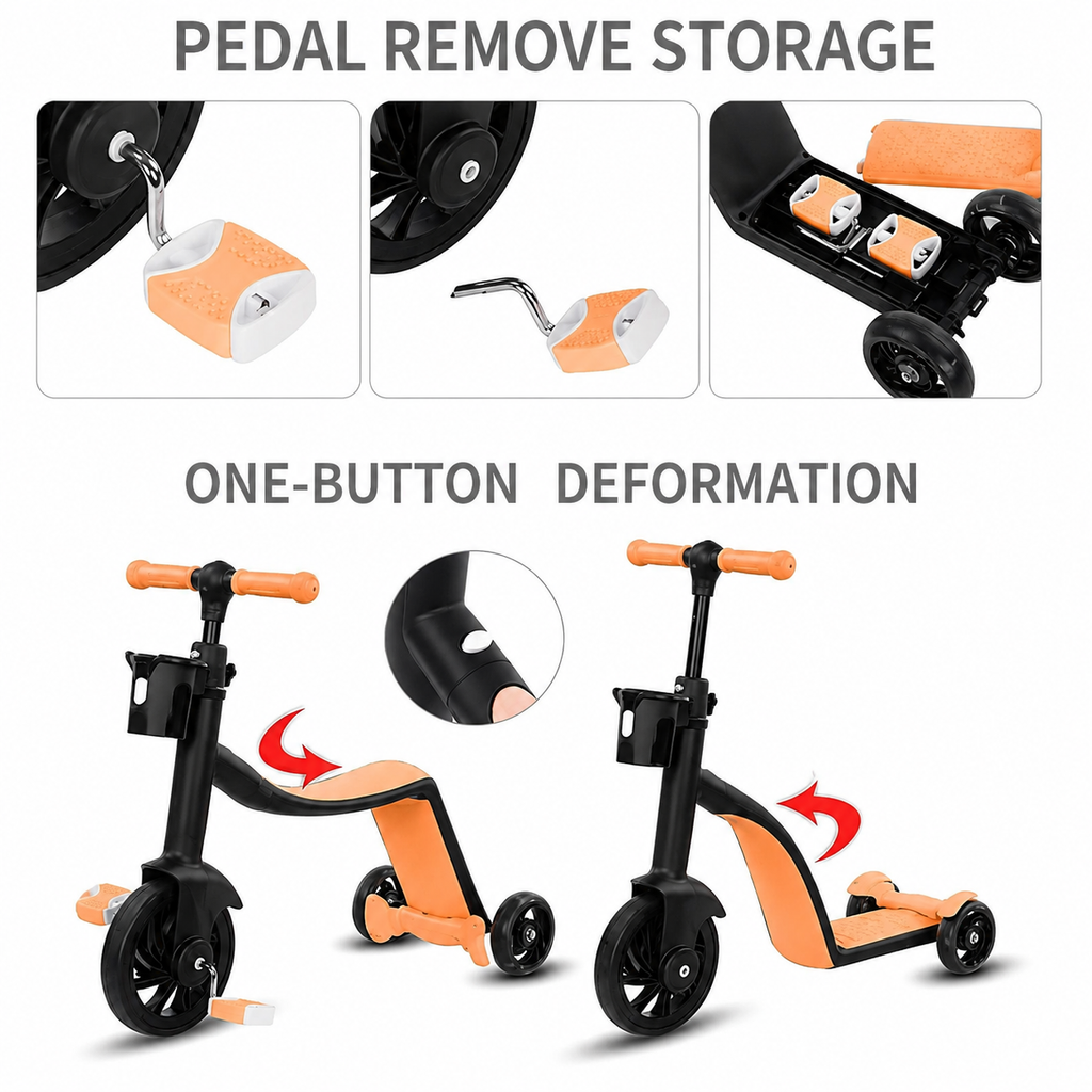 3-in-1 Grow-With-Me Scooter