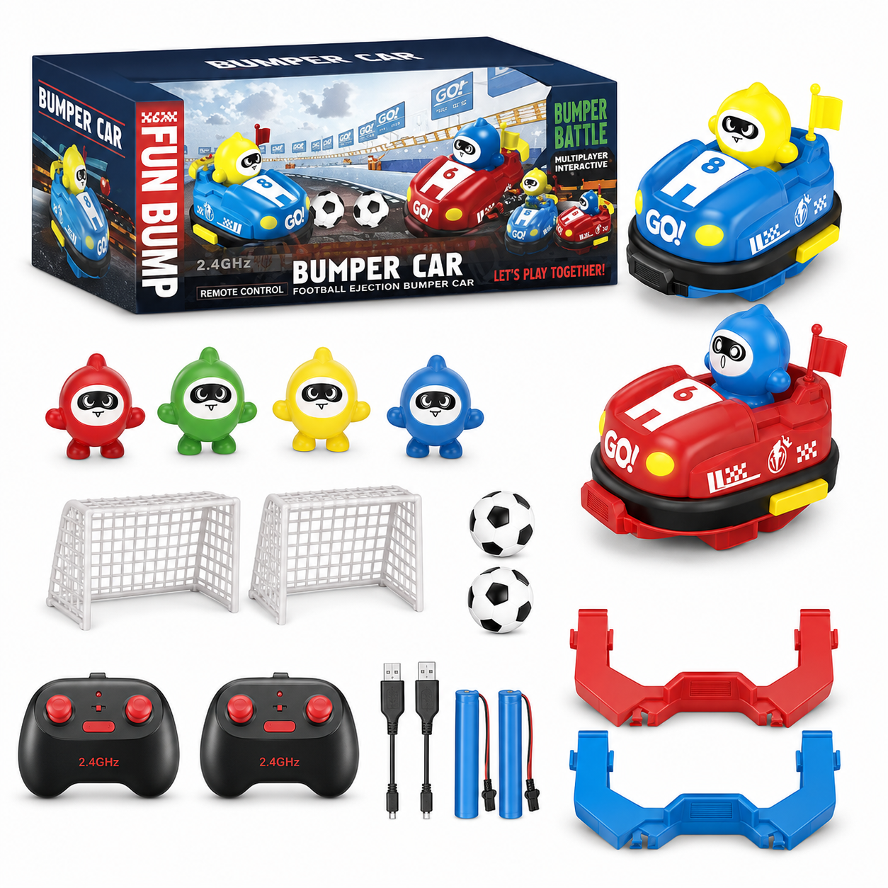Bumper Battle Cars (Rechargeable)