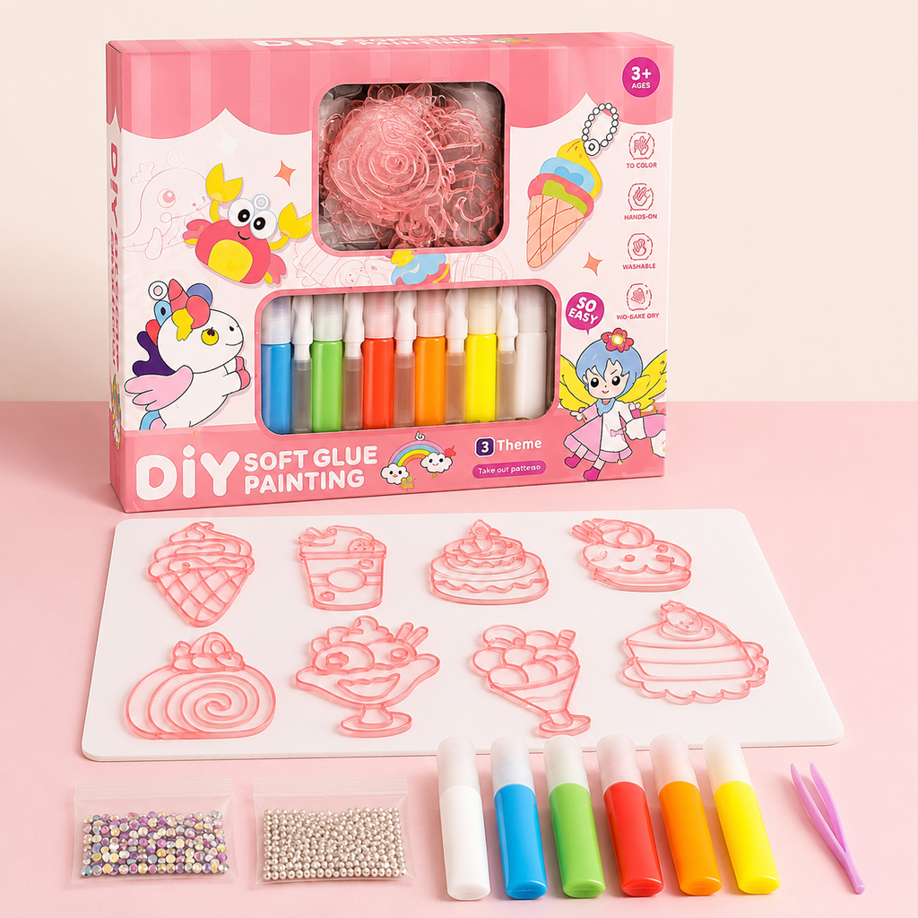 DIY Soft Gel Keychain Kit