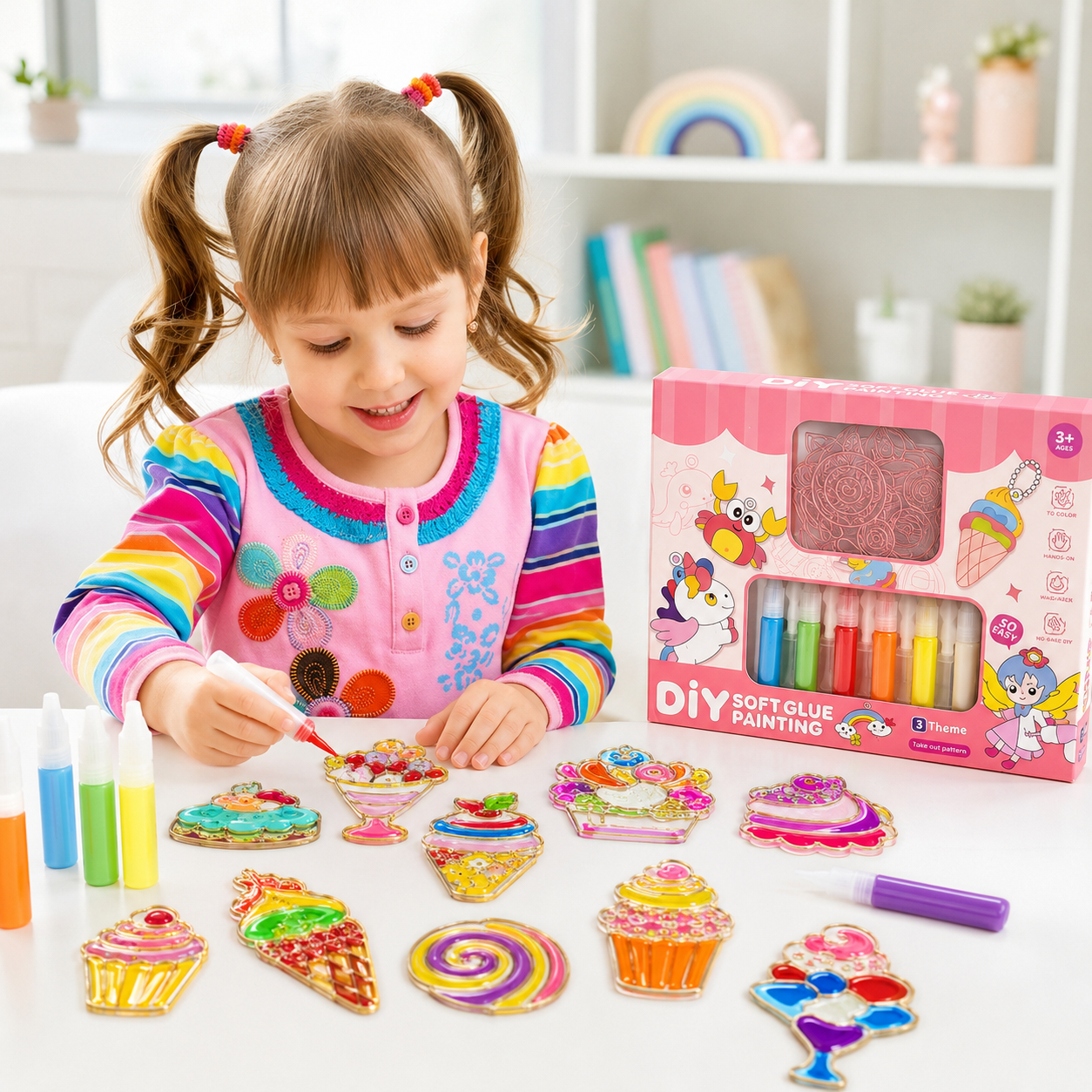 DIY Soft Gel Keychain Kit