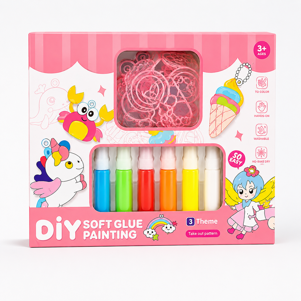 DIY Soft Gel Keychain Kit