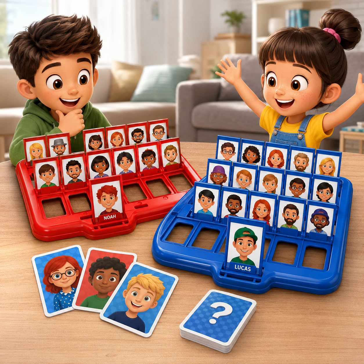 Guess Who? Matching Game