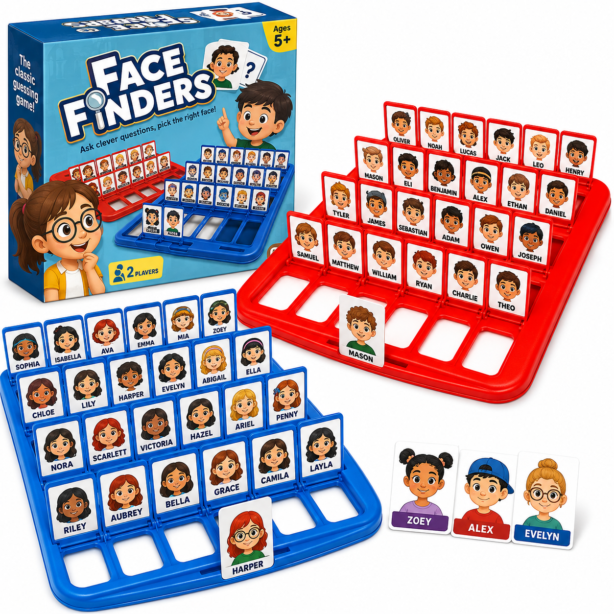 Guess Who? Matching Game
