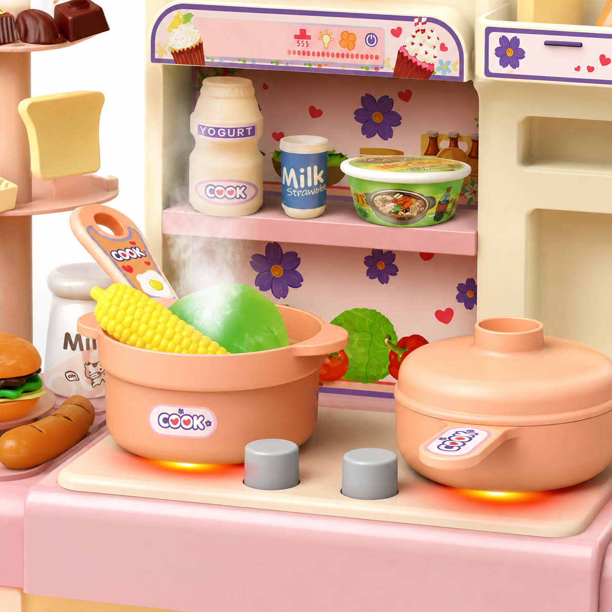 Dream Kitchen Playset with Light & Water