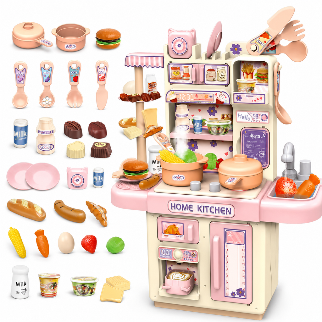 Dream Kitchen Playset with Light & Water