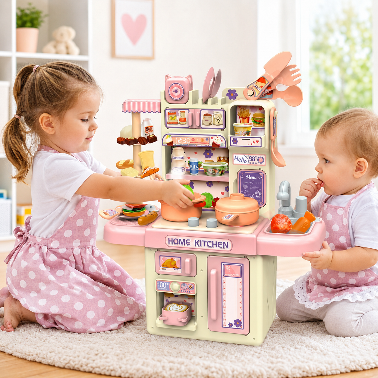 Dream Kitchen Playset with Light & Water