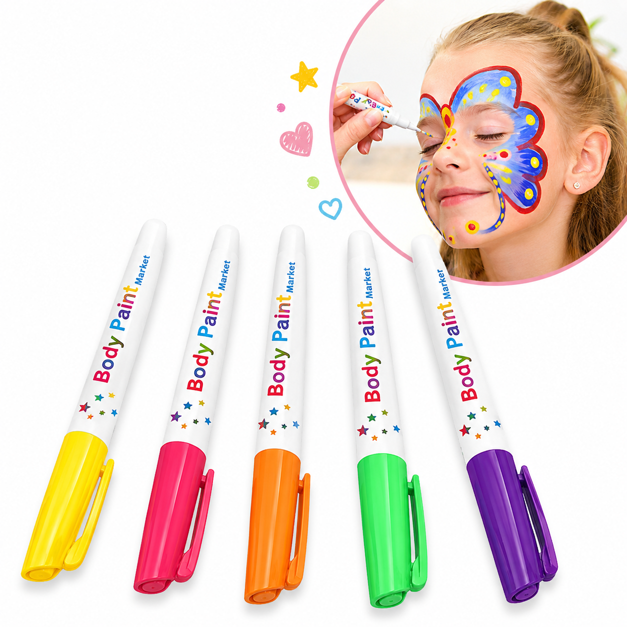 Kids Face Painting Set