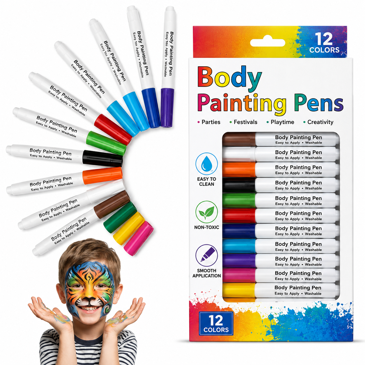Kids Face Painting Set
