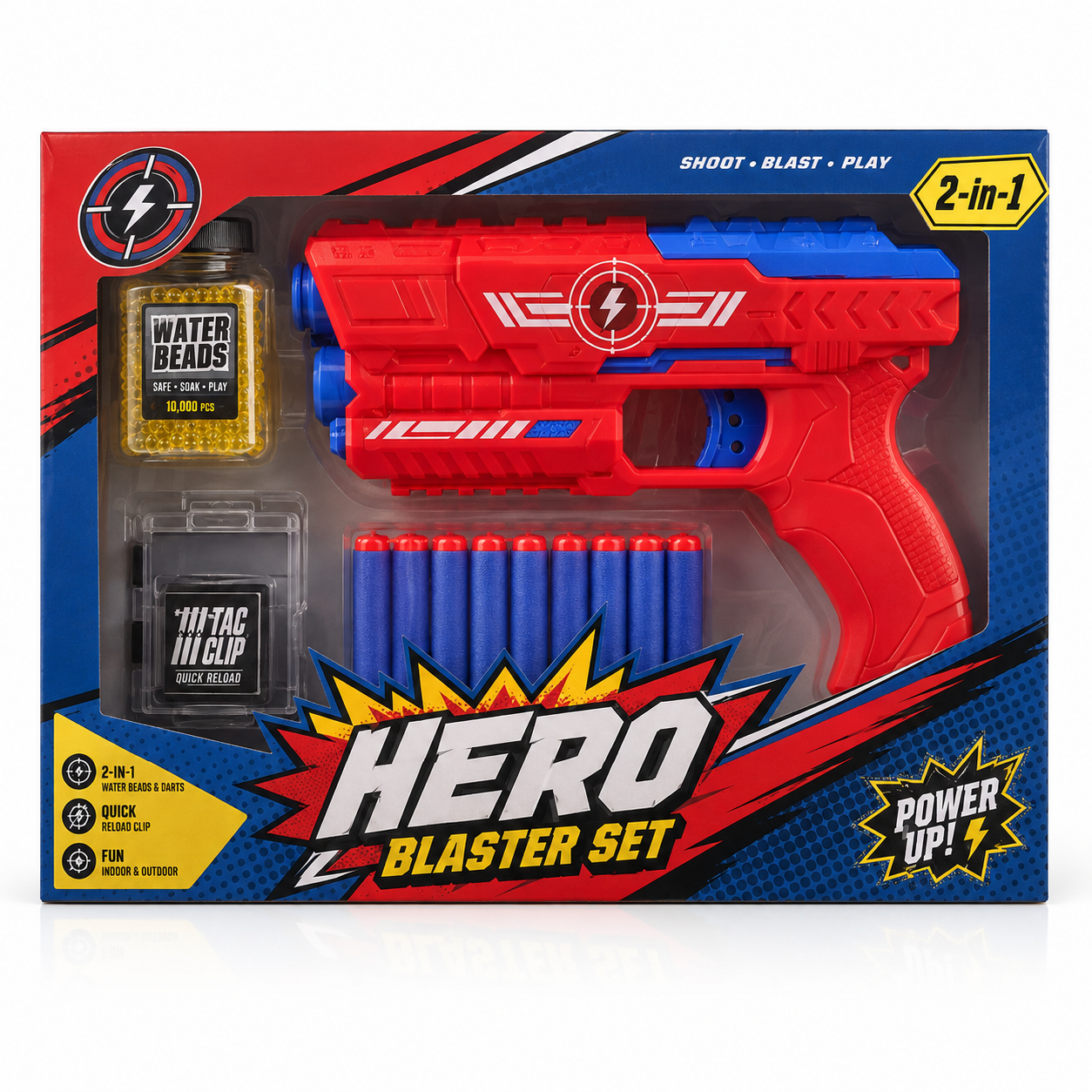 Heroes Foam & Gel Blaster Set