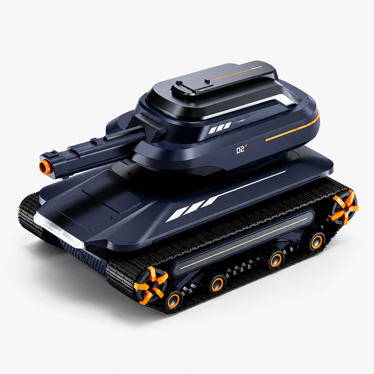RC Battle Tank with Gel Blaster