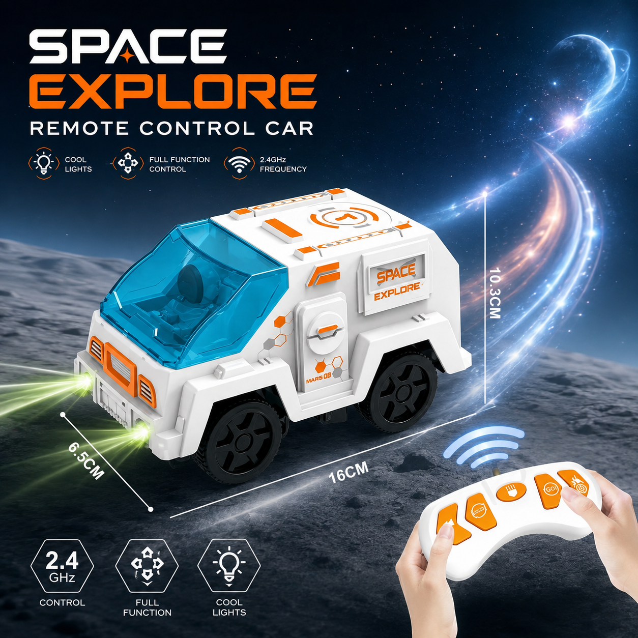 144-Piece Space Adventure Track