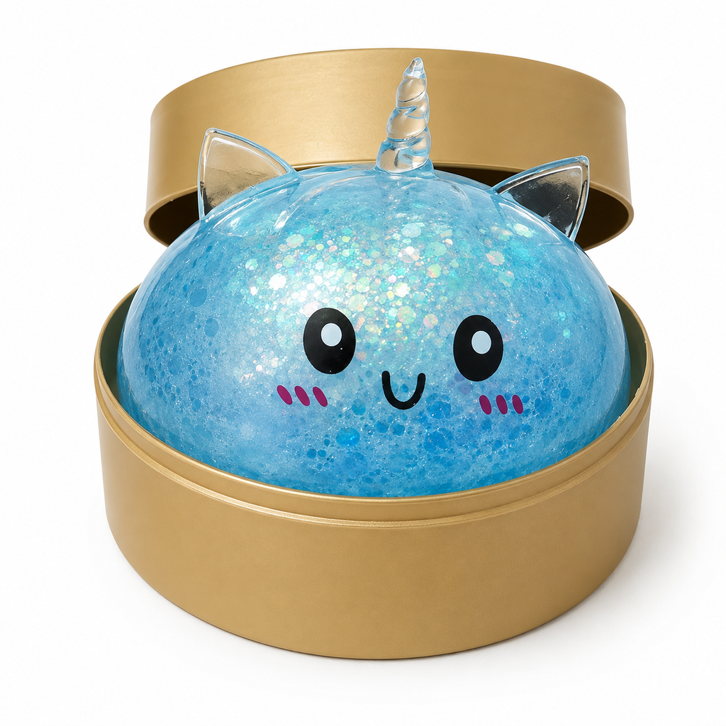 Mystery Glitter Squishy Bun