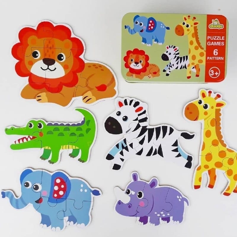 Safari Match & Learn Puzzle