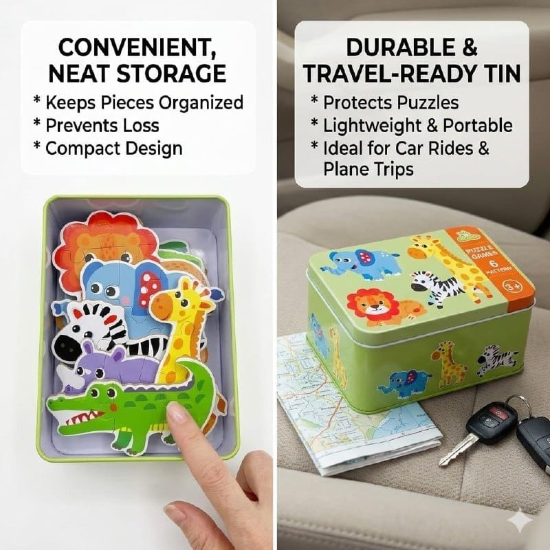 Safari Match & Learn Puzzle