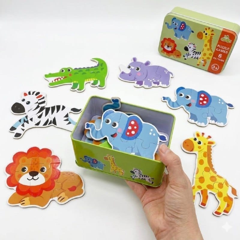 Safari Match & Learn Puzzle