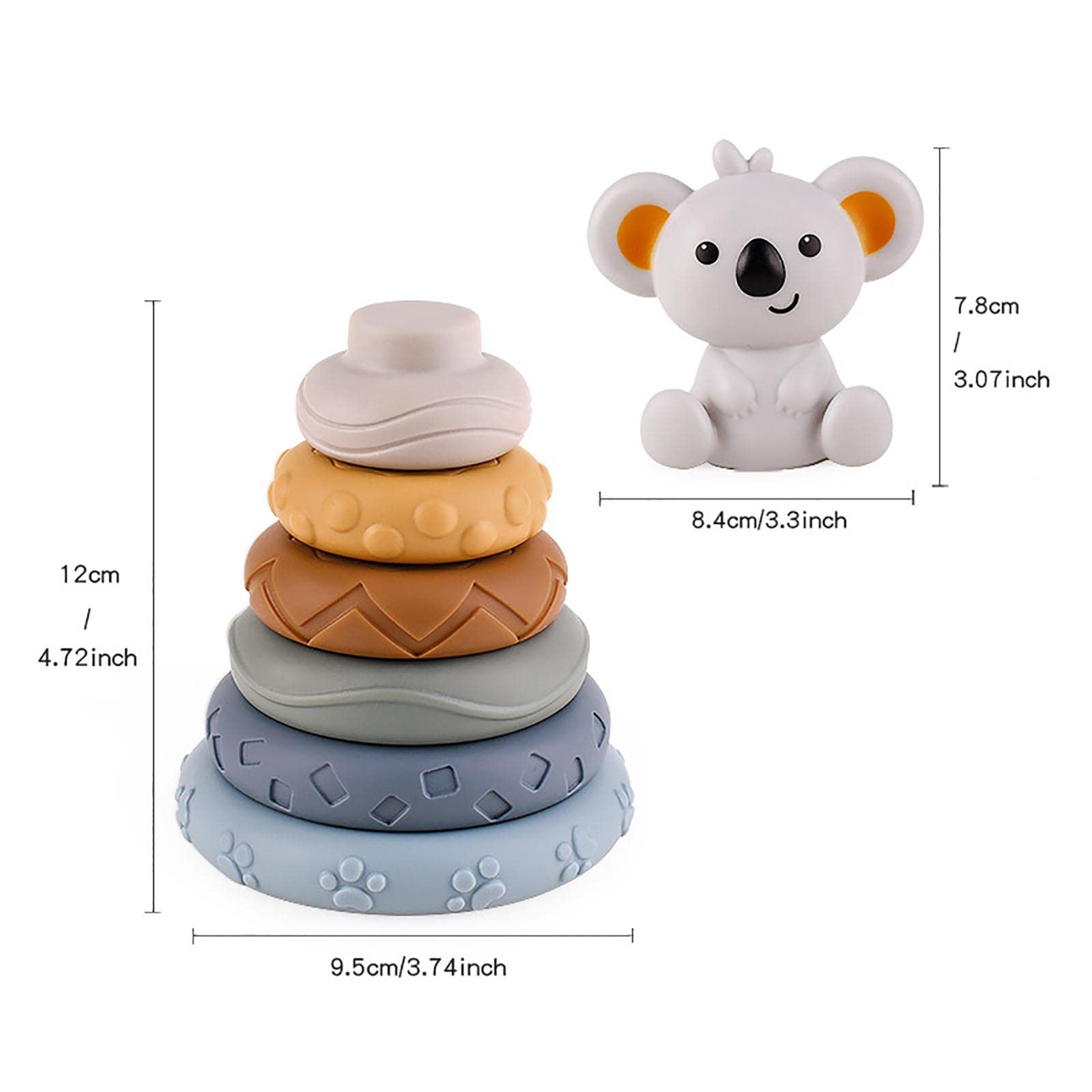Silicone Stacking Rings