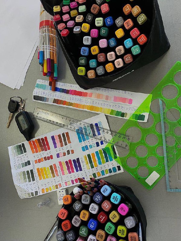 48-Color Marker Backpack