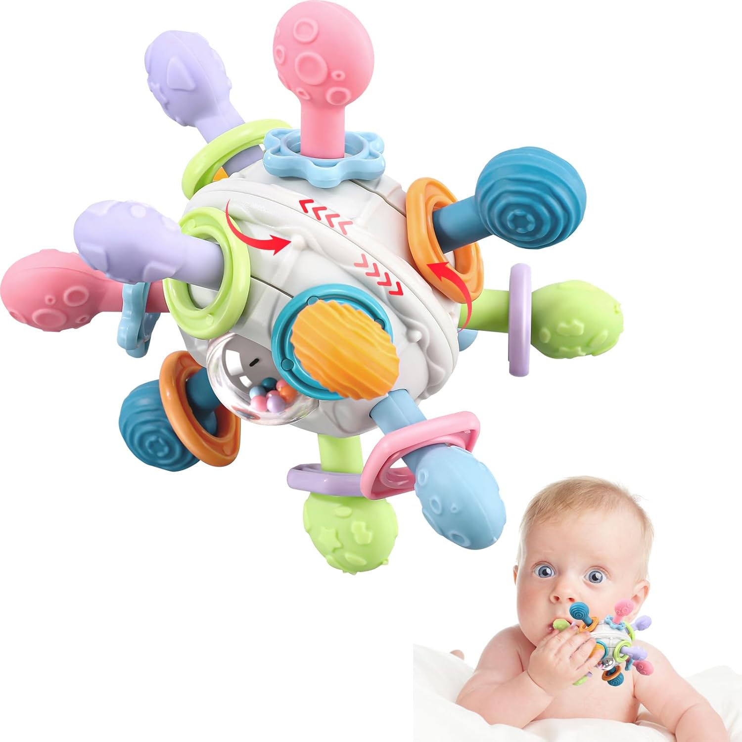 Teether Rattle Ball