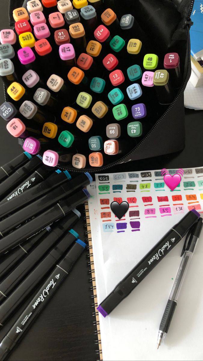 48-Color Marker Backpack