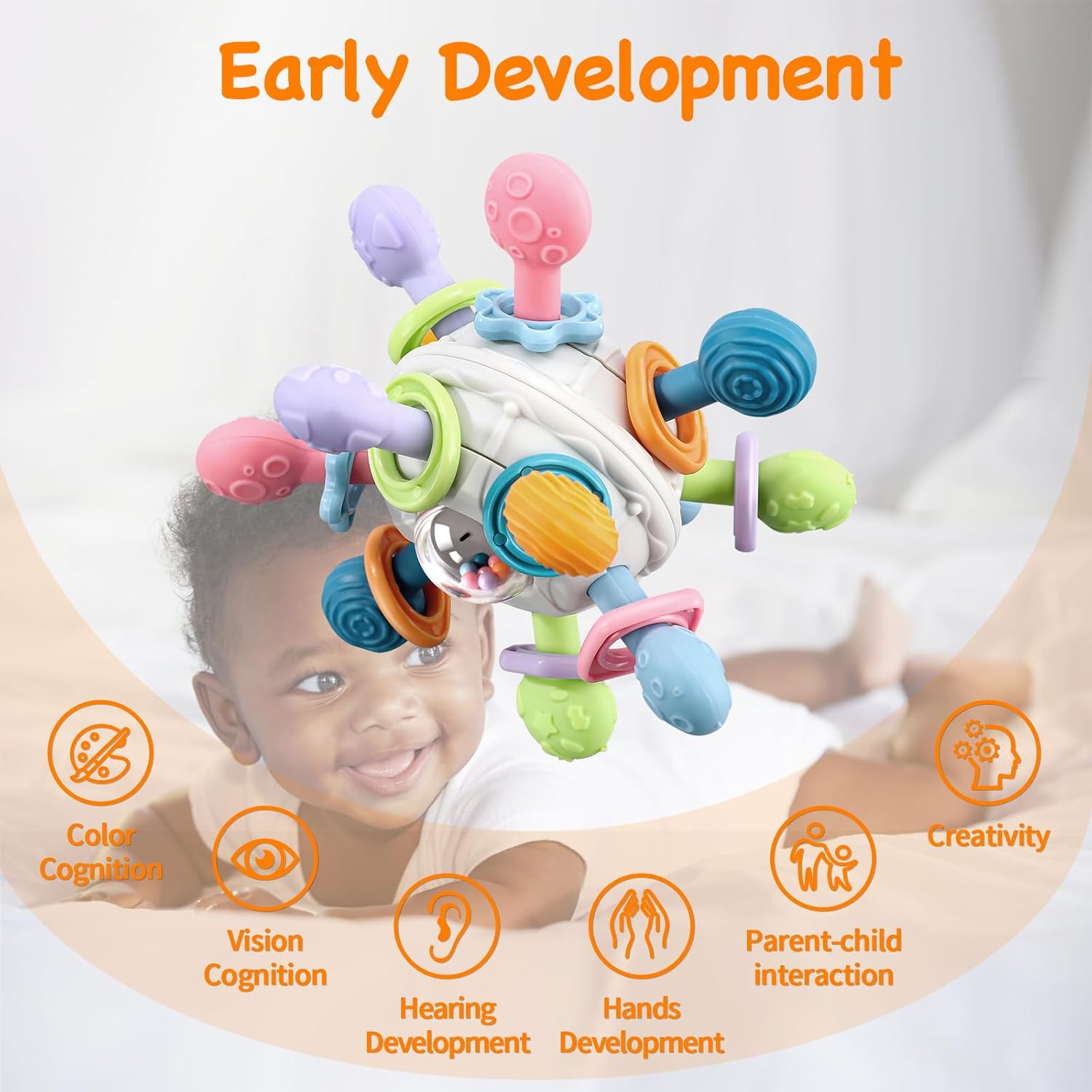 Teether Rattle Ball