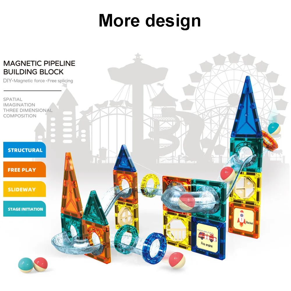 97-Piece Magnetic Builder