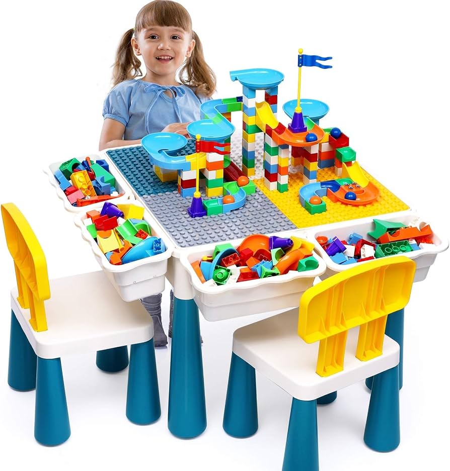 Build & Play Brick Table
