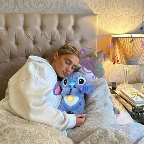 Blue Buddy Breathing Plush