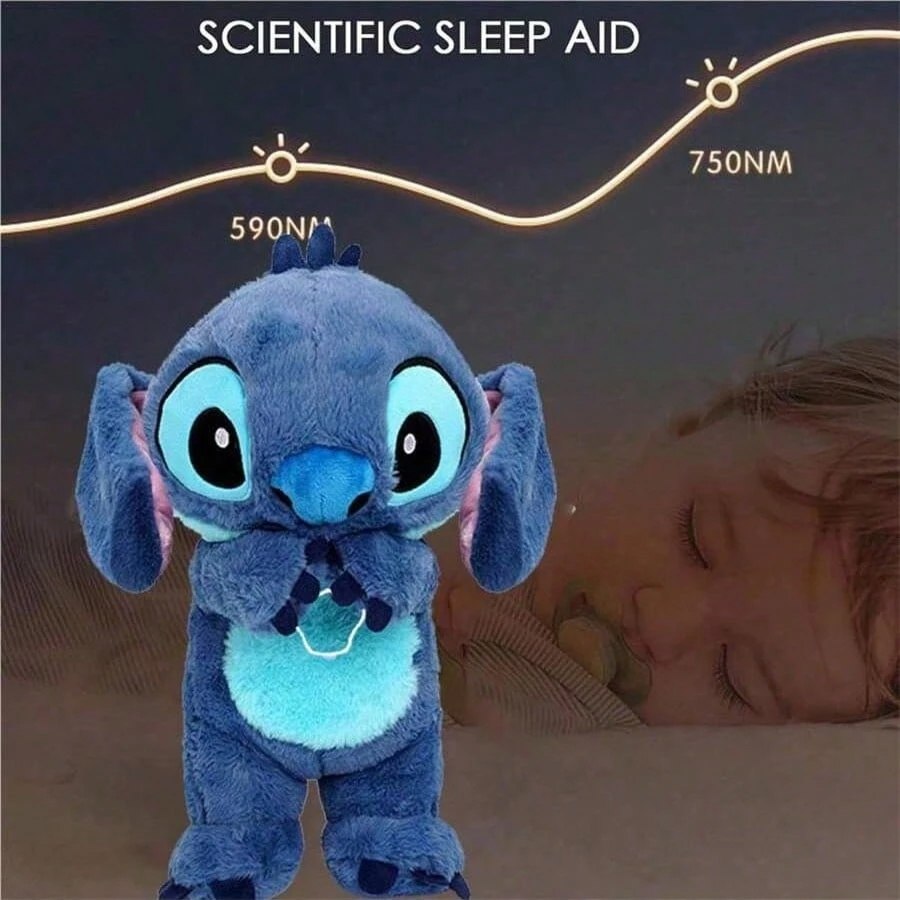 Blue Buddy Breathing Plush